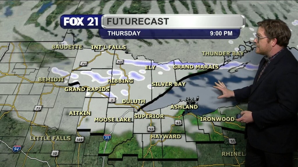 Wednesday Evening Northland Forecast