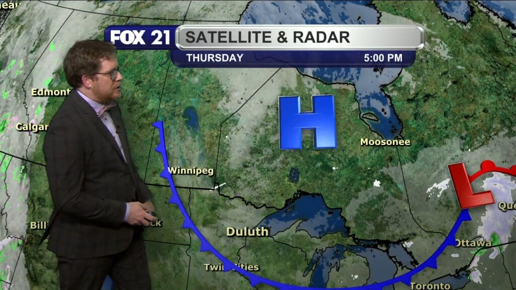Thursday Evening Northland Forecast