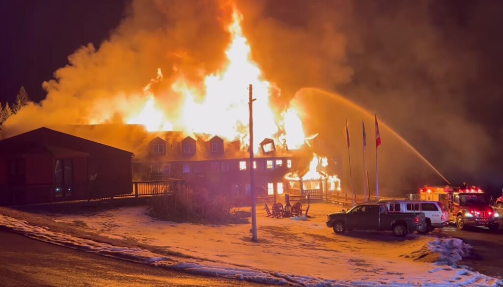 Lutsen Lodge Fire