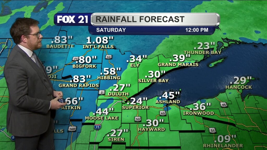 Wednesday Evening Northland Forecast