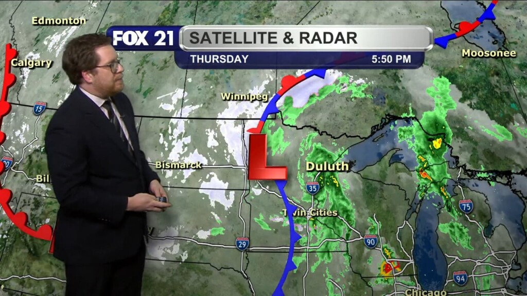 Thursday Evening Northland Forecast