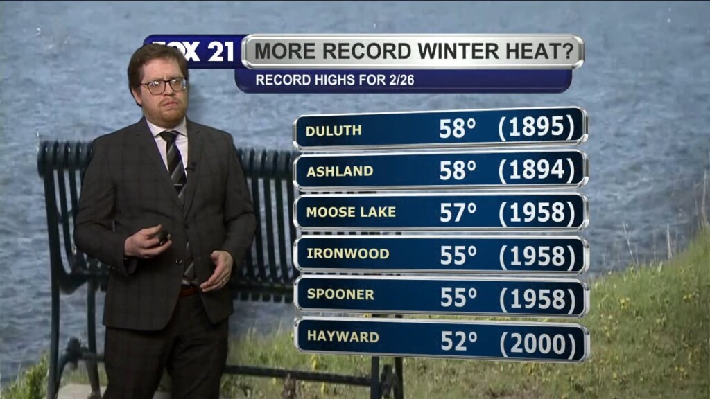 Sunday Evening Northland Forecast