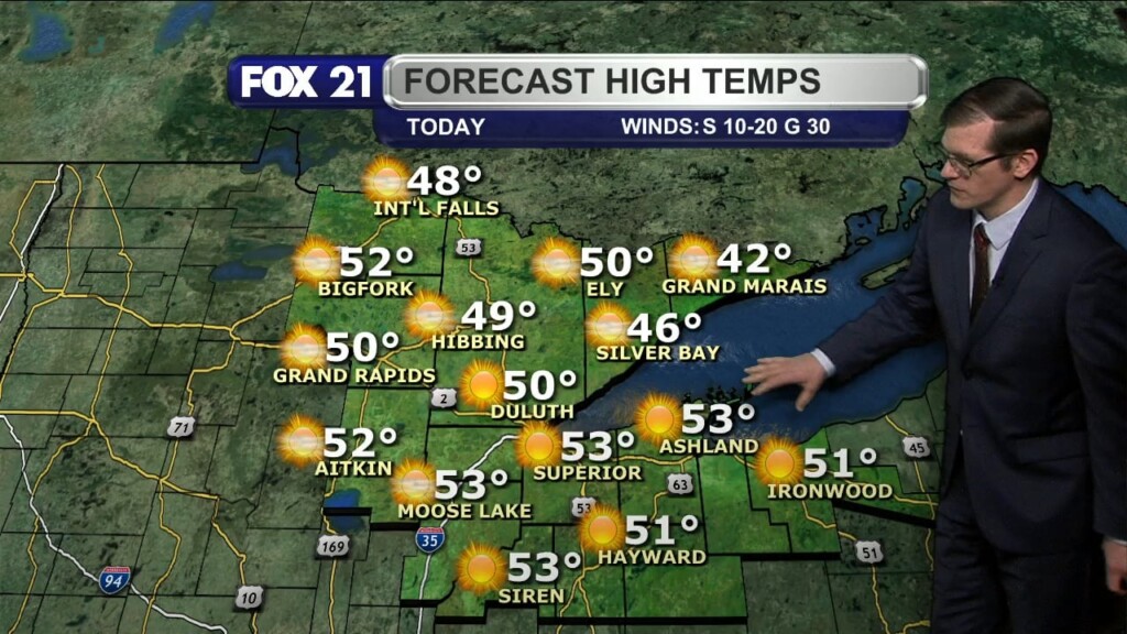 Friday, March 1, 2024 Morning Forecast