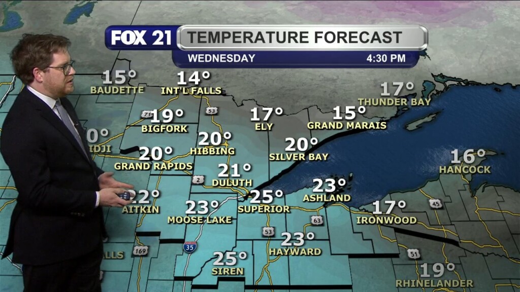 Wednesday Morning Northland Forecast