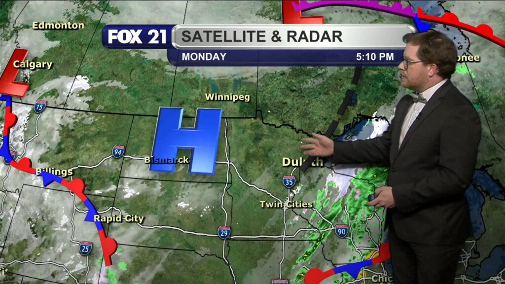 Monday Evening Northland Forecast