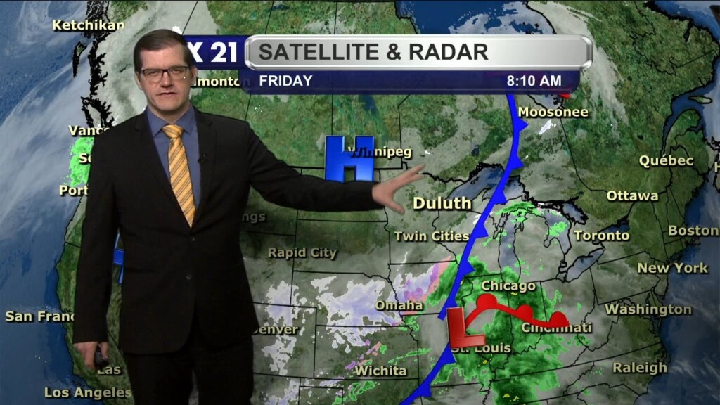 Friday, March 8, 2024 Morning Forecast