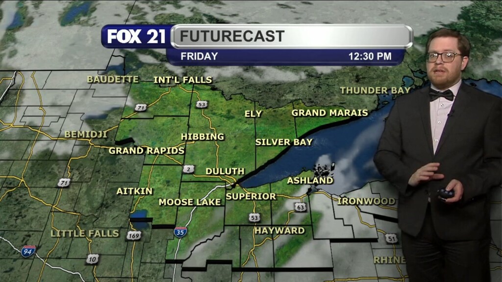 Thursday Evening Northland Forecast