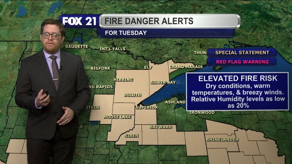 Monday Evening Northland Forecast