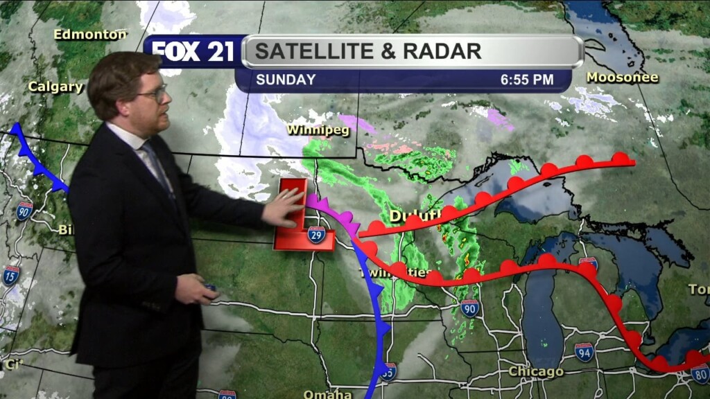 Sunday Evening Northland Forecast