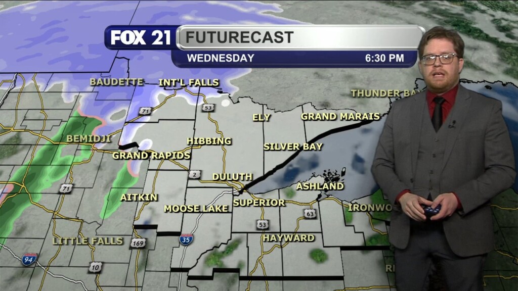 Tuesday Evening Northland Forecast