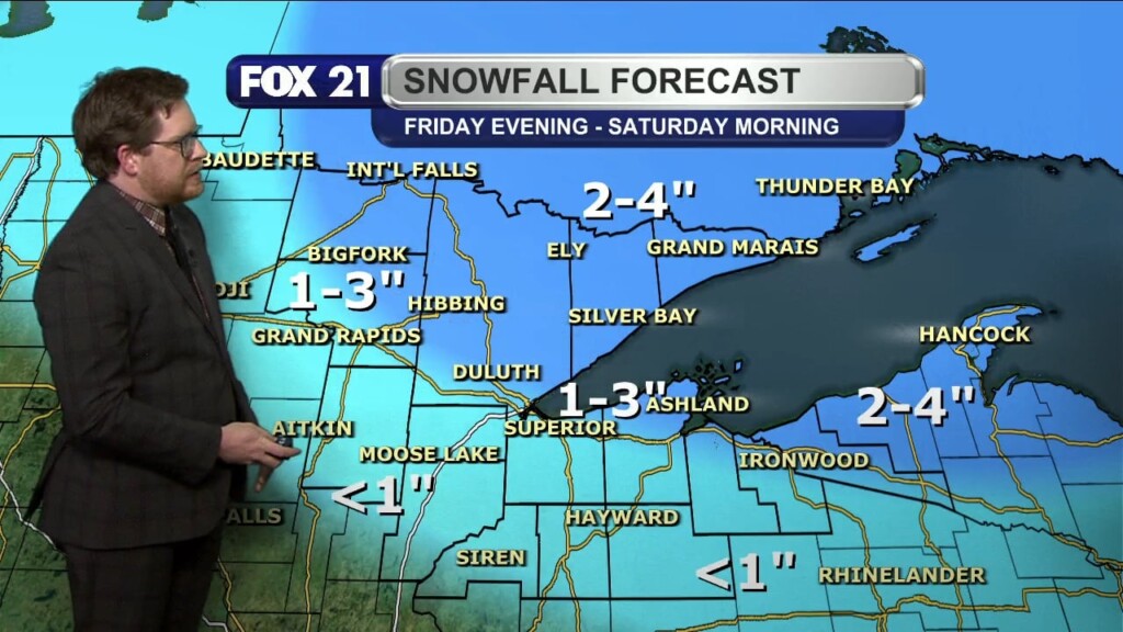 Thursday Evening Northland Forecast