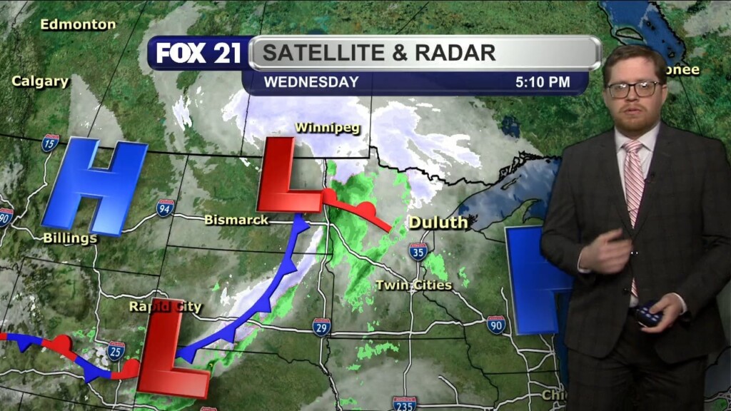 Wednesday Evening Northland Forecast