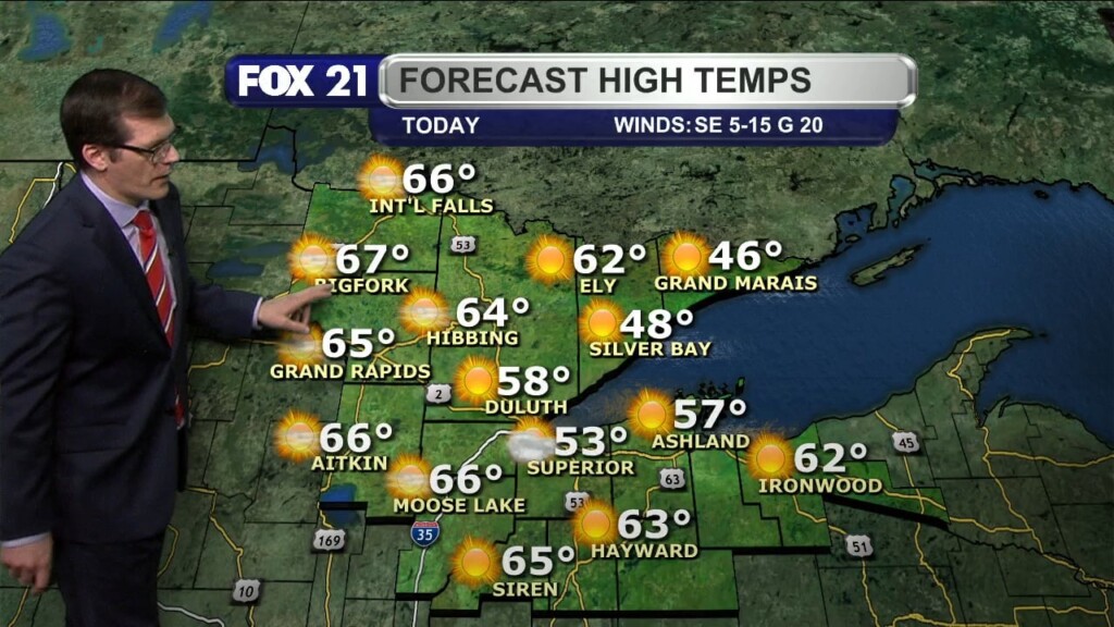 Thursday, April 25, 2024 Morning Forecast