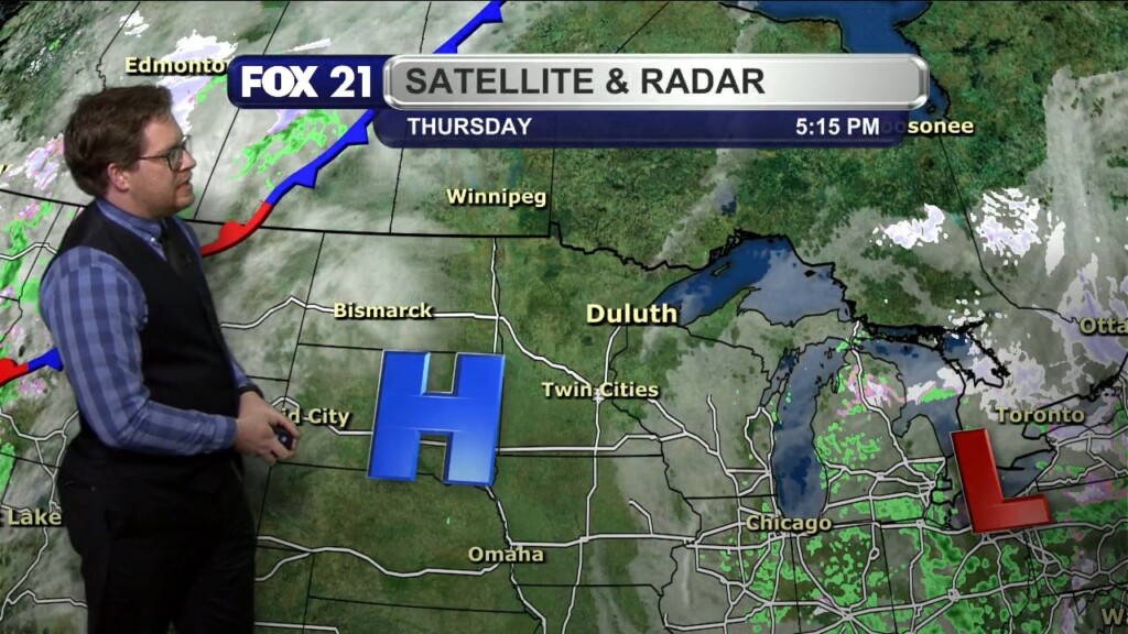 Thursday Evening Northland Forecast