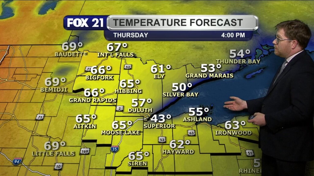 Wednesday Evening Northland Forecast