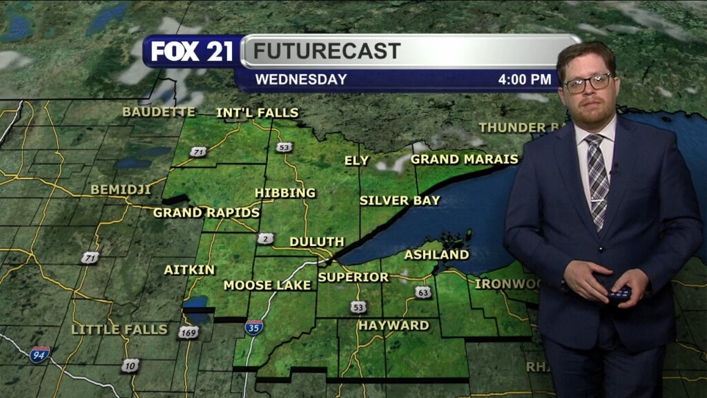 Tuesday Evening Northland Forecast