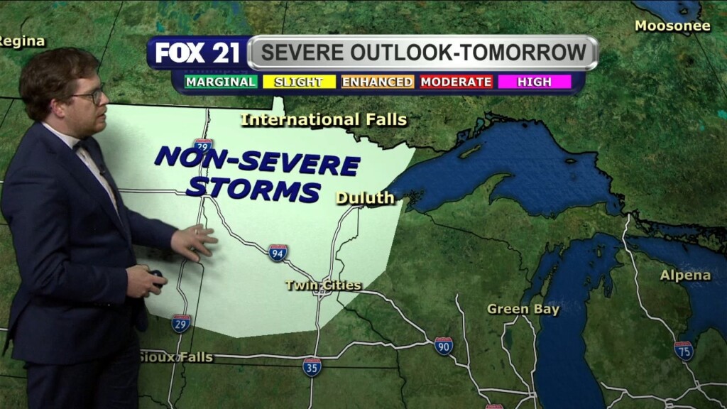 Tuesday Evening Northland Forecast