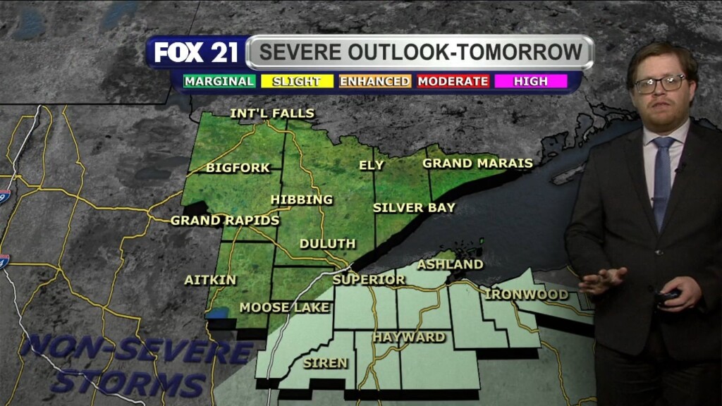 Wednesday Evening Northland Forecast
