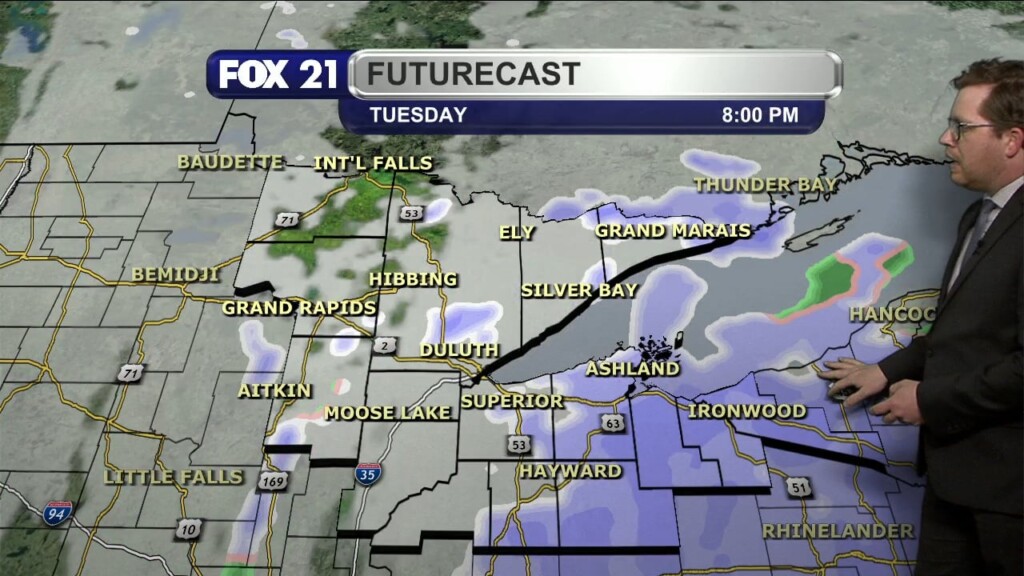 Monday Evening Northland Forecast