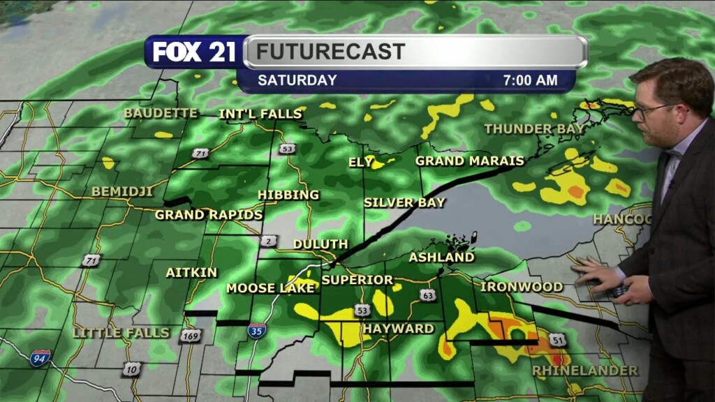 Thursday Evening Northland Forecast