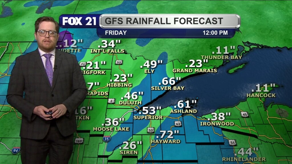 Wednesday Evening Northland Forecast