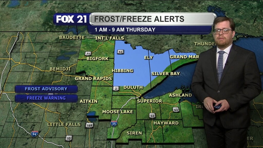 Wednesday Evening Northland Forecast