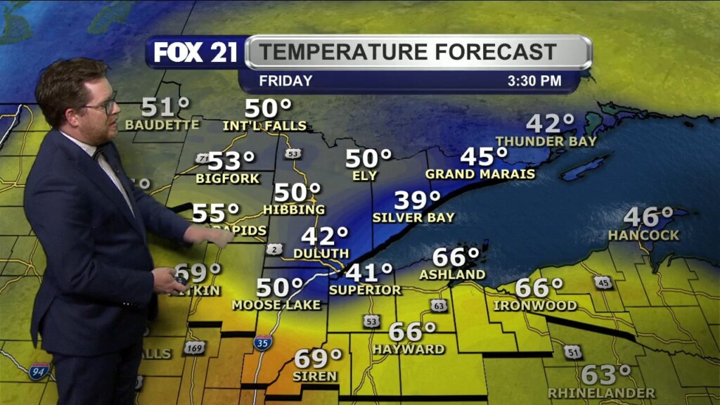 Thursday Evening Northland Forecast