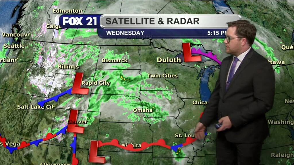 Wednesday Evening Northland Forecast