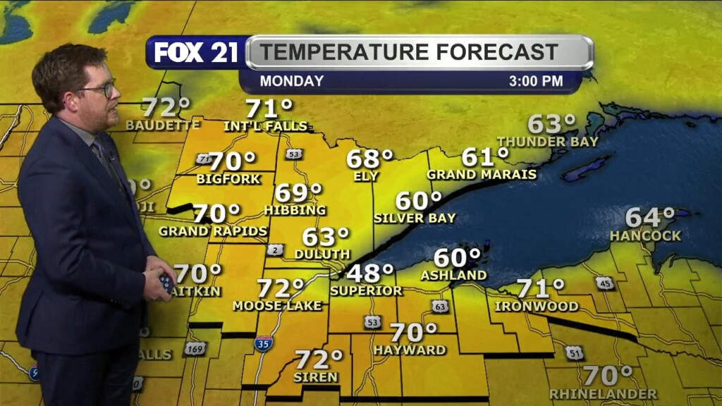 Sunday Evening Northland Forecast