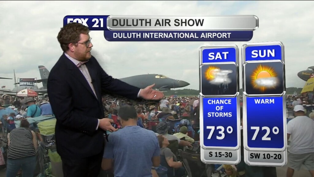 Thursday Evening Northland Forecast