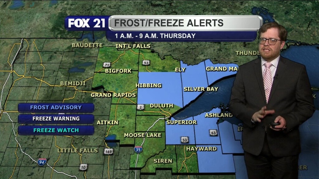 Wednesday Evening Northland Forecast