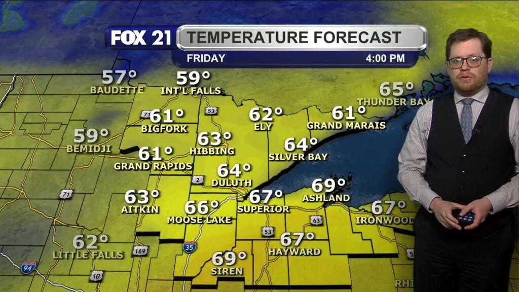 Thursday Evening Northland Forecast