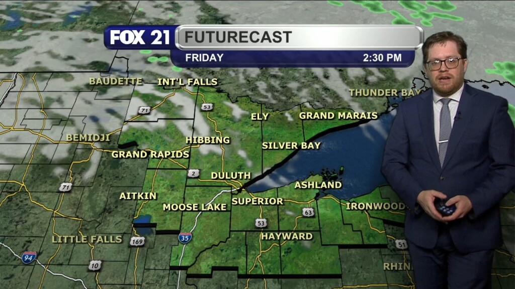 Thursday Evening Northland Forecast