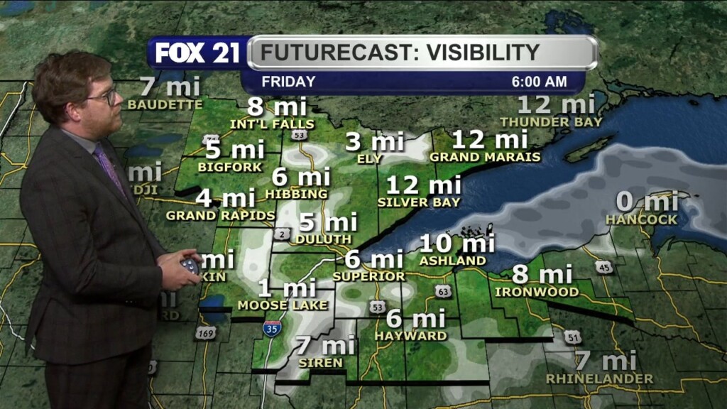 Thursday Evening Northland Forecast