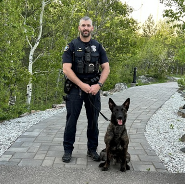 New K9 And Handler