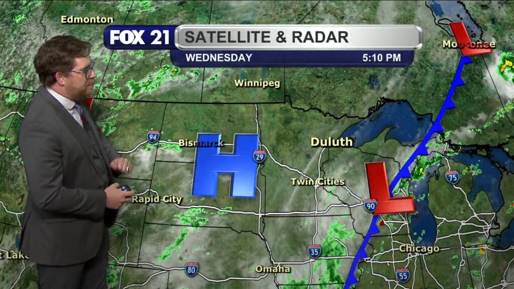 Tuesday Evening Northland Forecast
