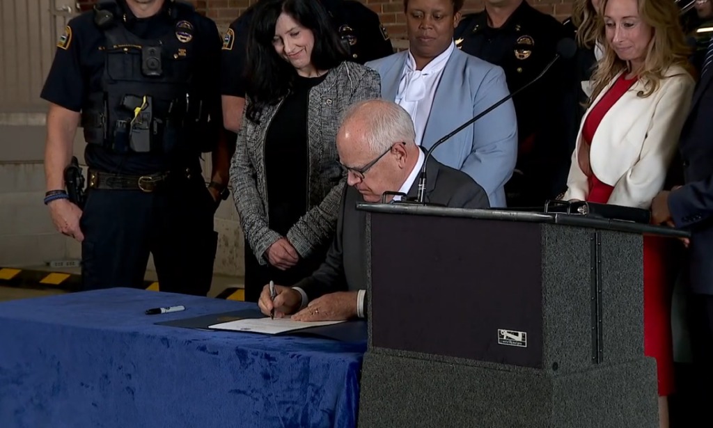 Walz Signing New Gun Bill