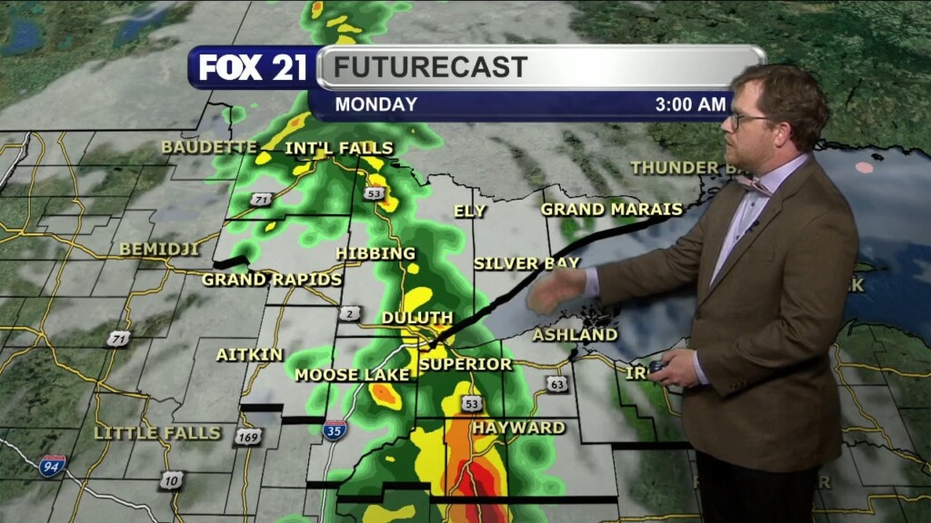 Sunday Evening Northland Forecast