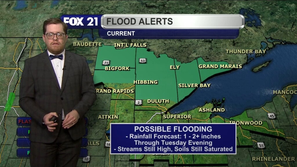 Monday Evening Northland Forecast