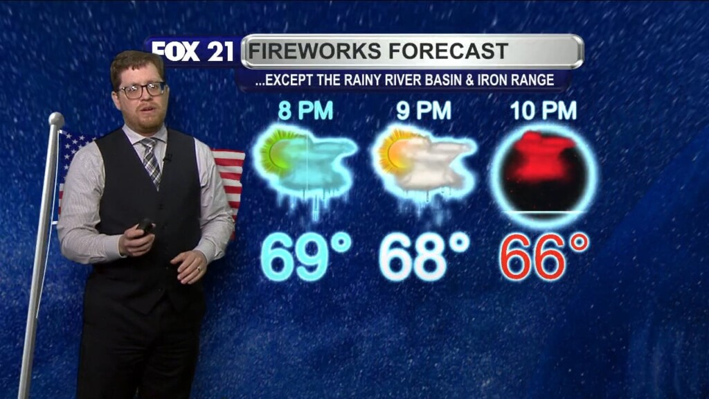 Wednesday Evening Northland Forecast