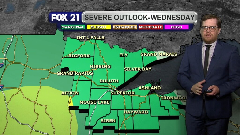 Tuesday Evening Northland Forecast