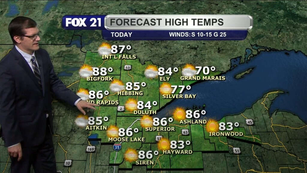Friday, July 26 2024 Morning Forecast