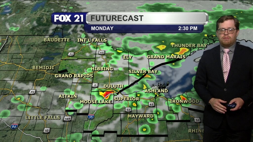 Sunday Evening Northland Forecast
