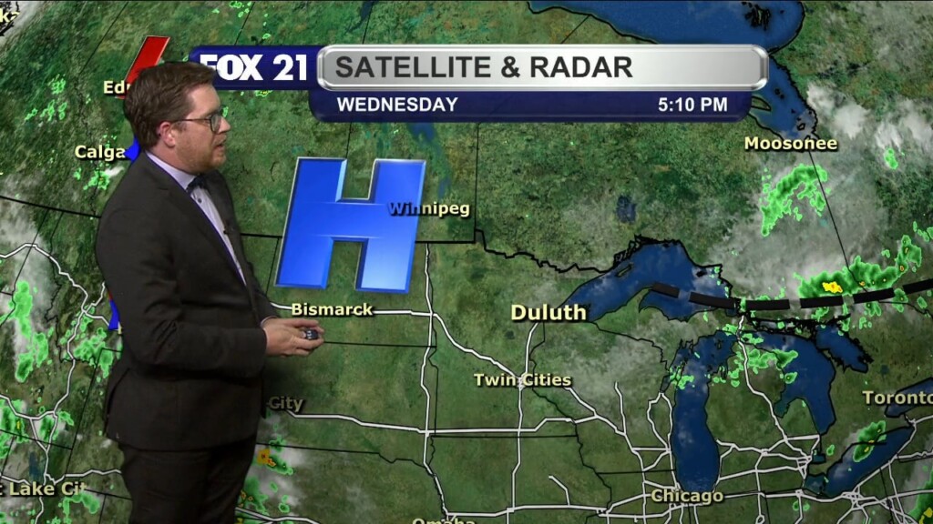 Wednesday Evening Northland Forecast