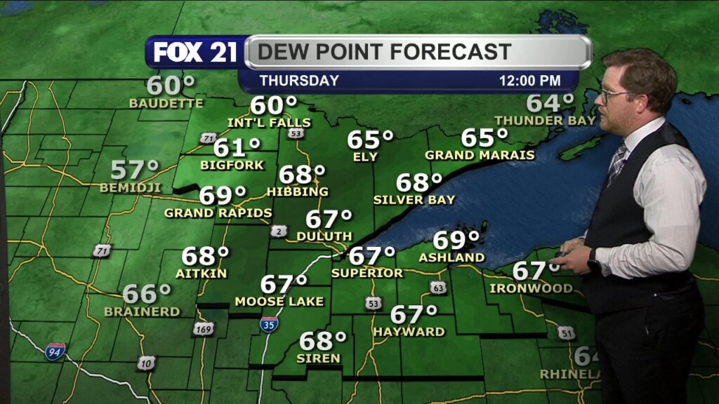 Wednesday Evening Northland Forecast