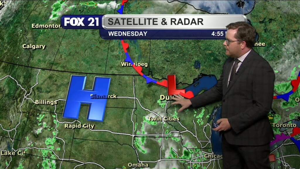 Wednesday Evening Northland Forecast