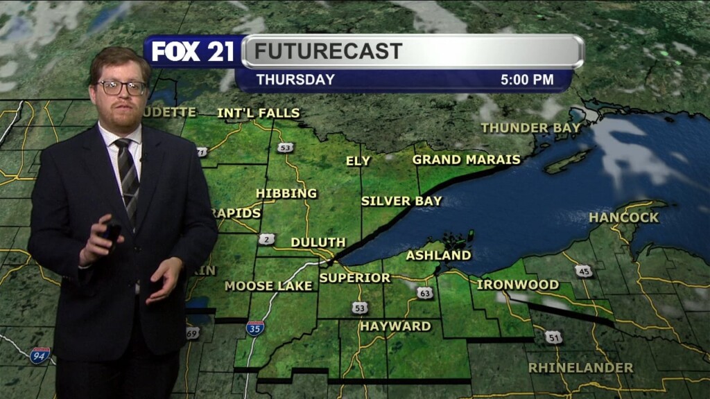 Wednesday Evening Northland Forecast