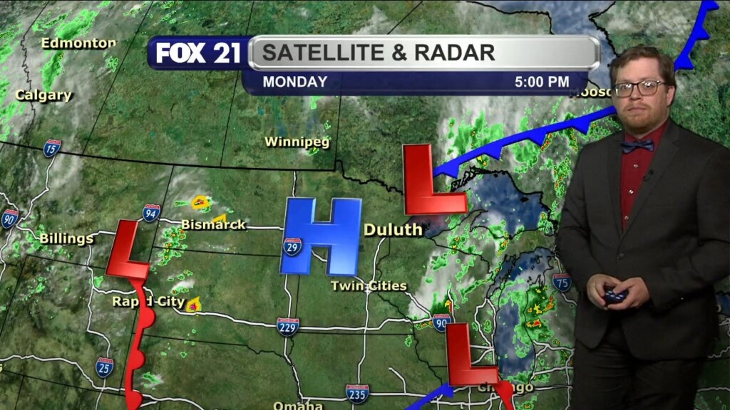 Monday Evening Northland Forecast