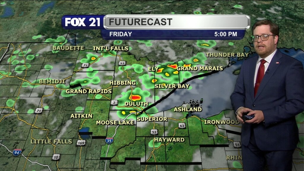 Thursday Evening Northland Forecast