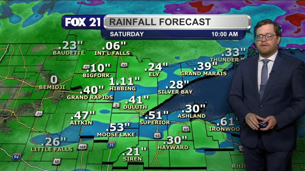 Wednesday Evening Northland Forecast